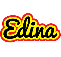 Edina flaming logo