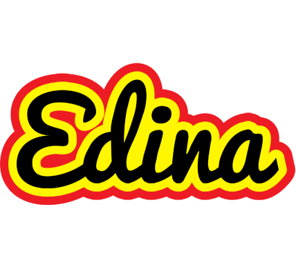Edina flaming logo
