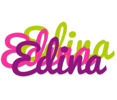 Edina flowers logo
