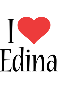 Edina i-love logo