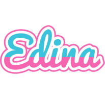 Edina woman logo