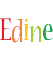 Edine birthday logo