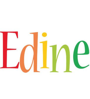 Edine birthday logo