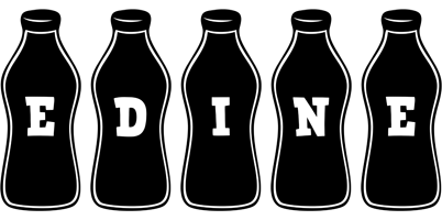 Edine bottle logo