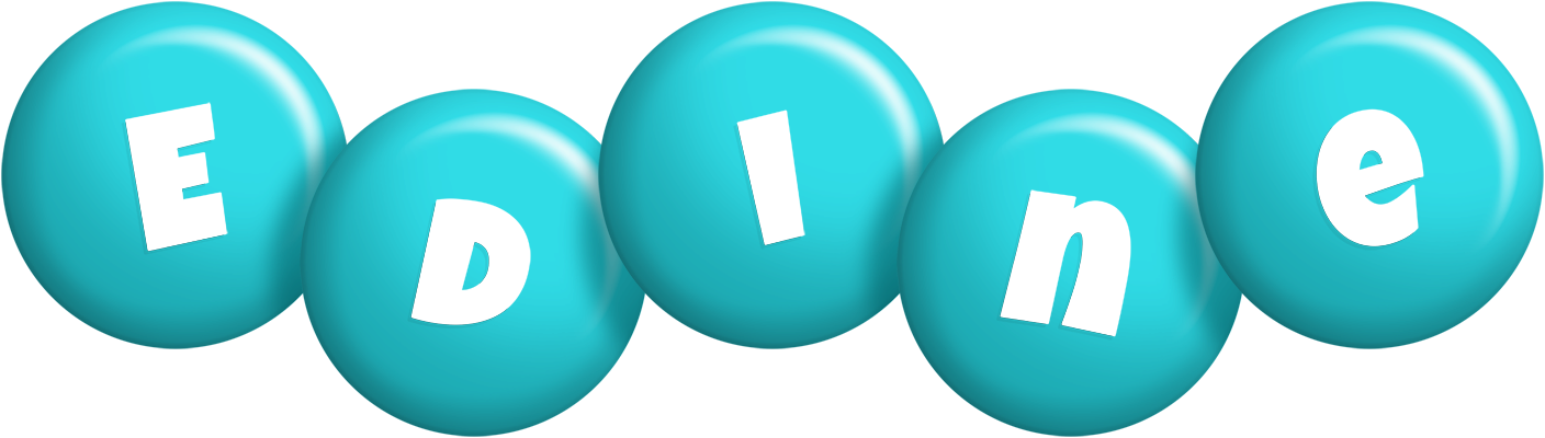 Edine candy-azur logo