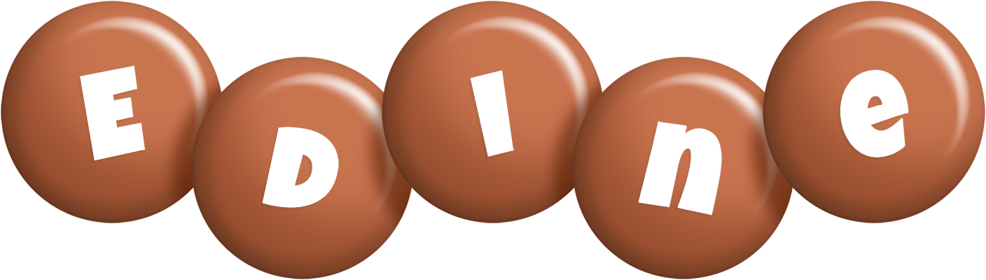 Edine candy-brown logo