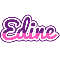 Edine cheerful logo