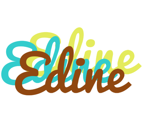 Edine cupcake logo