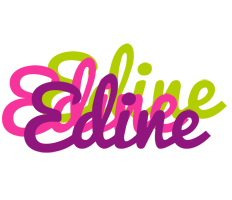 Edine flowers logo