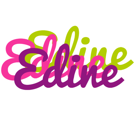 Edine flowers logo