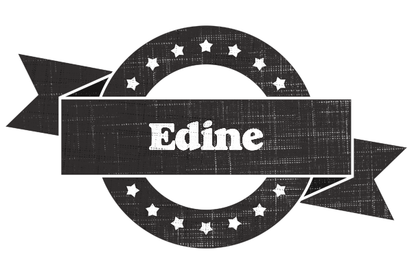 Edine grunge logo
