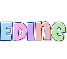 Edine pastel logo