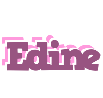 Edine relaxing logo