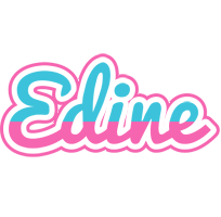 Edine woman logo