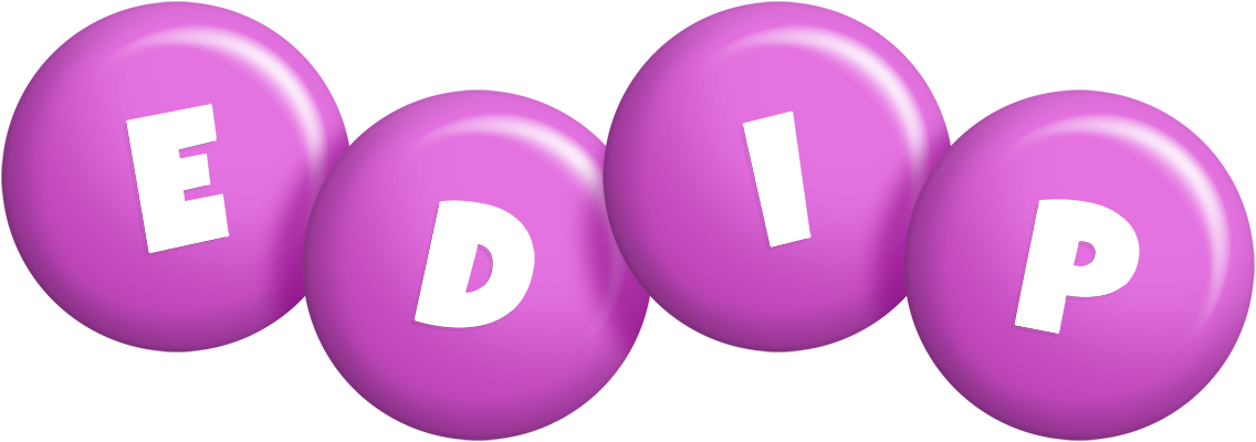 Edip candy-purple logo