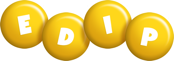 Edip candy-yellow logo