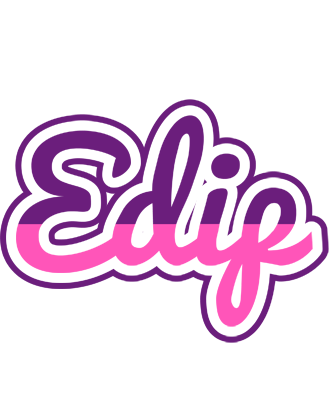 Edip cheerful logo