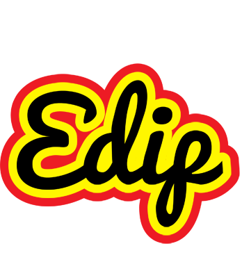 Edip flaming logo