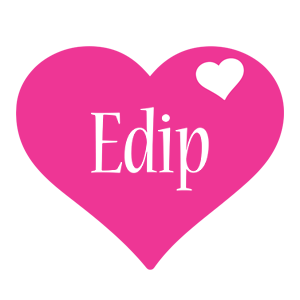 Edip love-heart logo