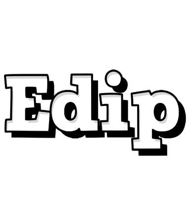 Edip snowing logo