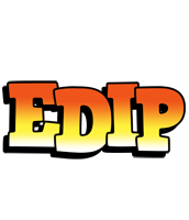 Edip sunset logo