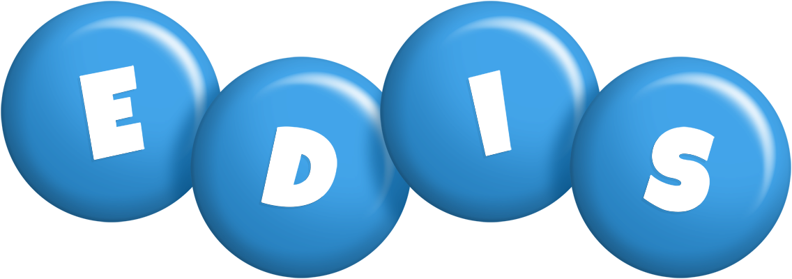 Edis candy-blue logo