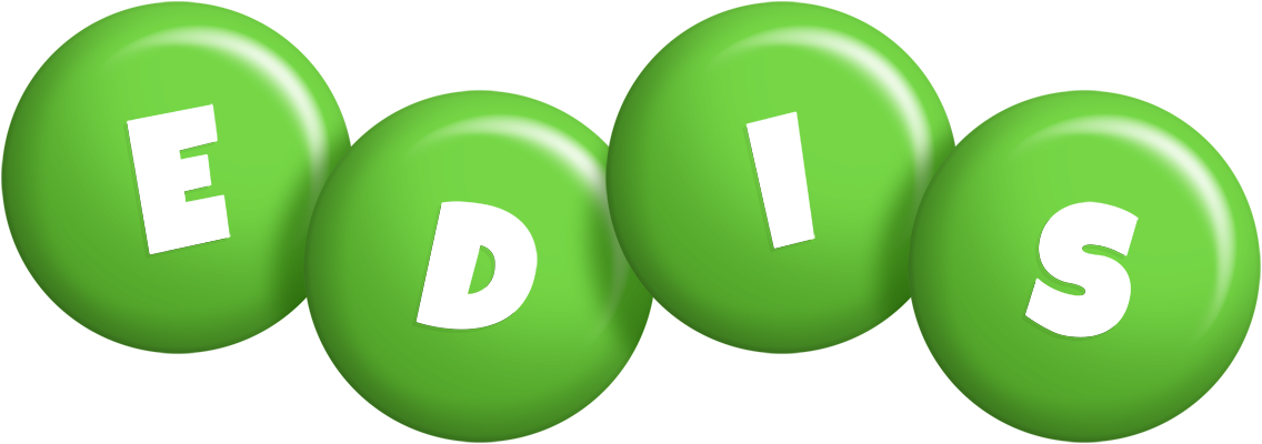 Edis candy-green logo
