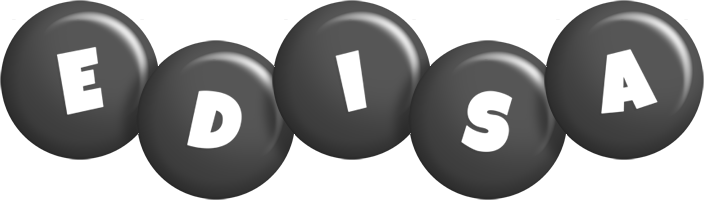 Edisa candy-black logo