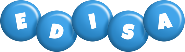 Edisa candy-blue logo