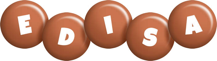 Edisa candy-brown logo