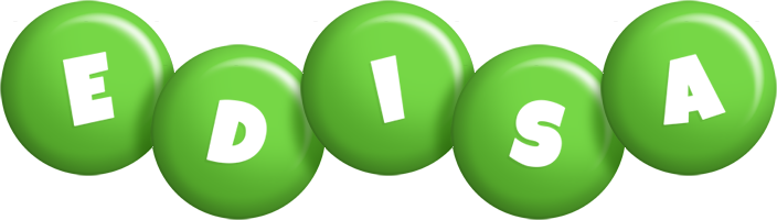 Edisa candy-green logo