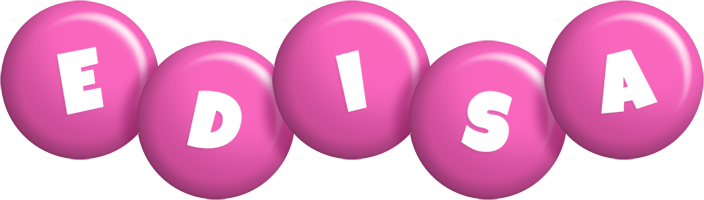 Edisa candy-pink logo