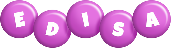 Edisa candy-purple logo
