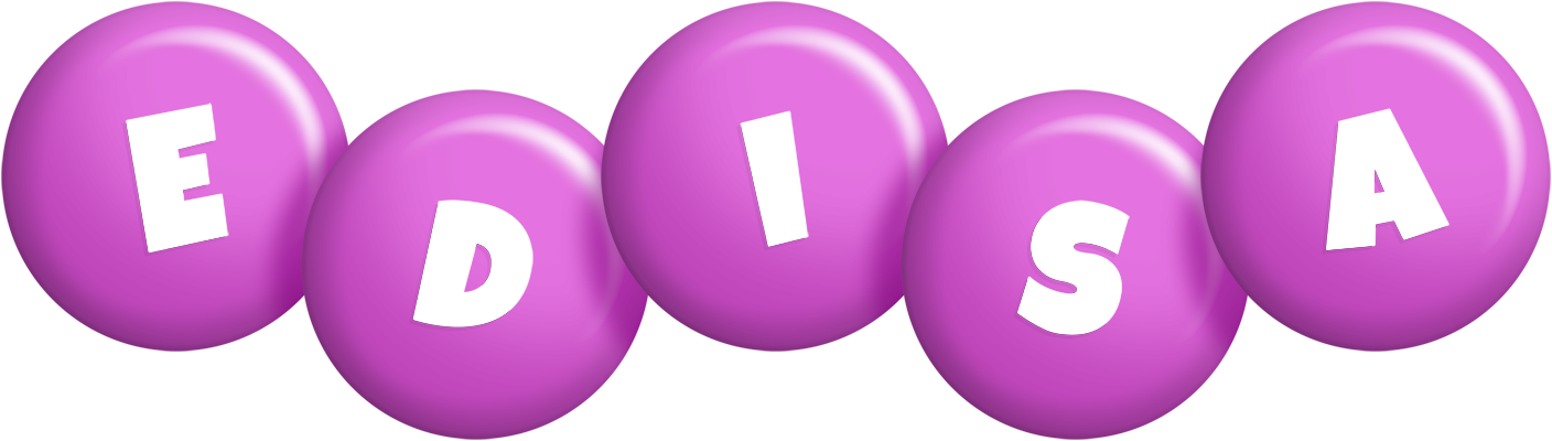 Edisa candy-purple logo