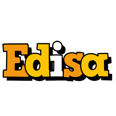 Edisa cartoon logo