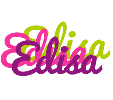 Edisa flowers logo