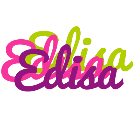 Edisa flowers logo