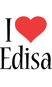Edisa i-love logo
