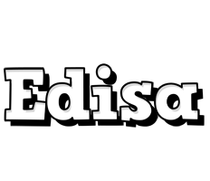 Edisa snowing logo