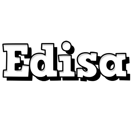 Edisa snowing logo