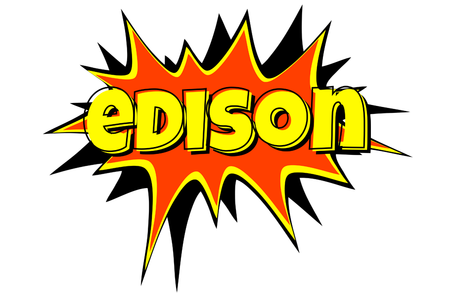 Edison bazinga logo