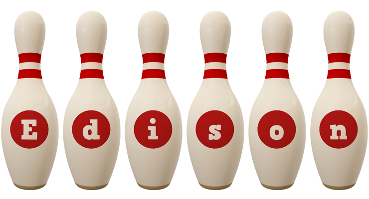 Edison bowling-pin logo