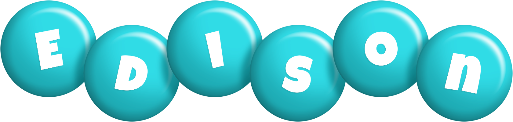 Edison candy-azur logo