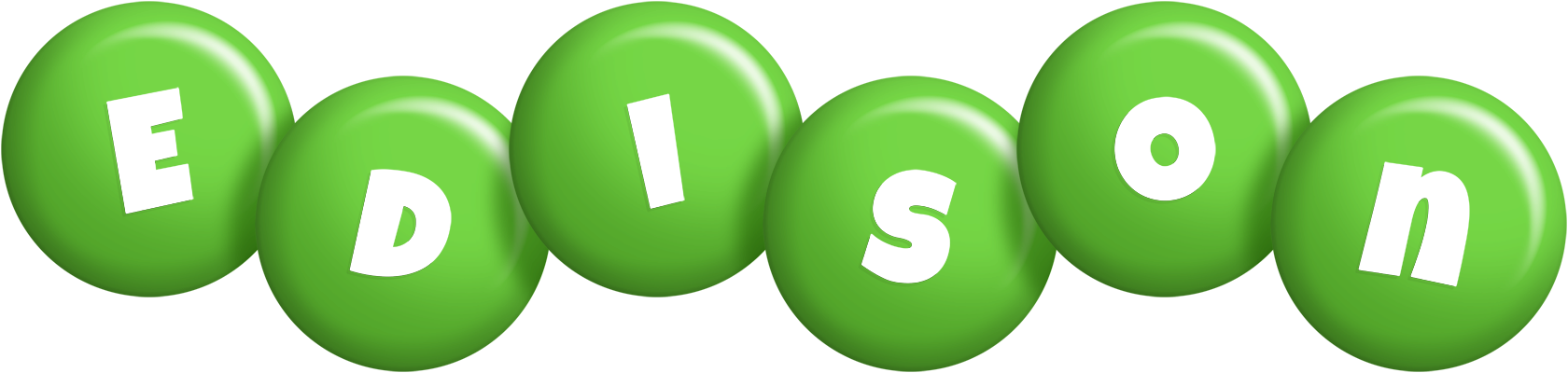 Edison candy-green logo