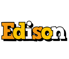 Edison cartoon logo