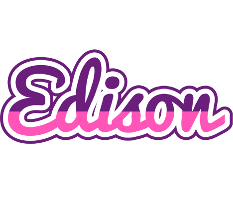 Edison cheerful logo