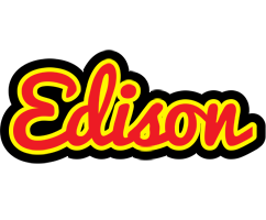 Edison fireman logo