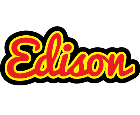 Edison fireman logo