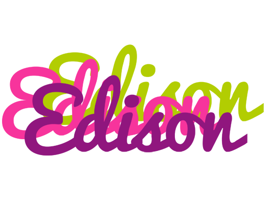 Edison flowers logo