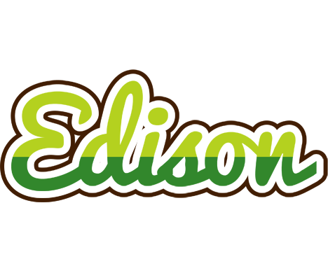 Edison golfing logo